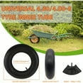 thumbnail image 3 of 2-Pack Heavy Duty Replacement Tire Tubes - Fits 4.80" & 4.00" Wheels - for Wheelbarrows, Garden Carts & Lawn Mowers, 3 of 9