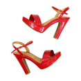 thumbnail image 3 of VIZZANO 6292200 Zapatilla de charol tacón alto dama rojo 26.5, 3 of 5