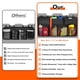 thumbnail image 5 of Organizador para cajuela de coche, bolsa colgante de gran capacidad para coche con 7 bolsillos ampliados, 2 barras largas mágicas, bolsa de almacenamiento organizada, color negro, 5 of 7