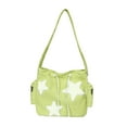 thumbnail image 4 of Bolso de Hombro para Mujer, Bolso de Mano para Chicas, Bolso de Compras para Estudiantes de Fiesta a La Moda, Bolso Escolar Verde, 4 of 7