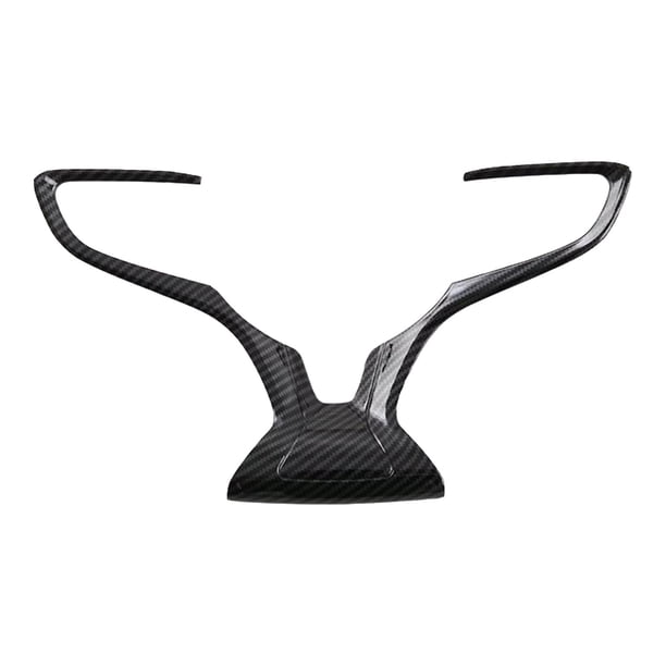 Accesorio de protección interior del coche Strade Fareast Limited fibra de carbono cubierta decorativa negra