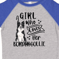 thumbnail image 4 of Inktastic A Girl Who Loves Her Border Collie Boys or Girls Toddler T-Shirt, 4 of 5