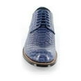 thumbnail image 7 of Stacy Adams Madison Anaconda Leather Men's Shoes Blue 00055-400, 7 of 7