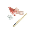 thumbnail image 3 of QualitChoice Kids Baseball Pitching Machine Baseball Launcher Baseball Durable Trainer Pink 51x28x23.3cm, 3 of 5