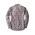 thumbnail image 3 of Ma Croix Men's Premium Button Down Shirt Paisley Printed Tailored Slim Fit, 3 of 8