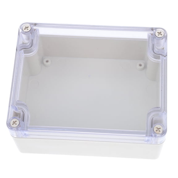 Uonlytech Weatherproof Electrical Enclosure Outdoor Junction Box with Advanced Seal Transparent Cover