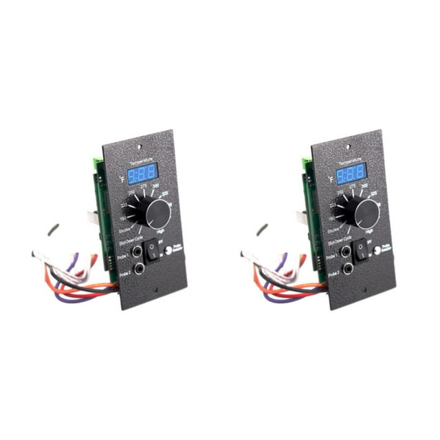ZheElen Digital Thermostat Controller Board Thermostat Digital Thermostat Controller Portable 2Set