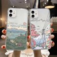 thumbnail image 2 of Funda de silicona con paisaje para Samsung, A33, 5G, A54, A53, A52, A34, A32, A13, S22, S23 Ultra, S21, S20 FE, A12, A14, A51, A23, A22, A73, 2 of 5