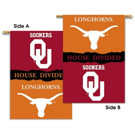 Bsi Products Ncaa Banner - BSI Products NCAA House Divided 2-Sided Polyester Banner