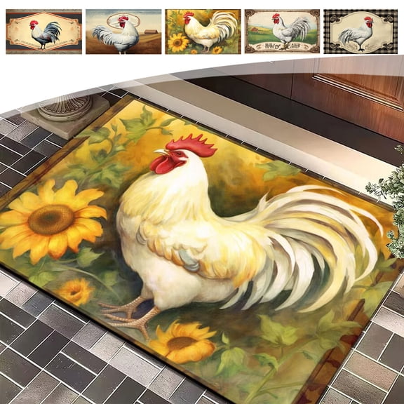 Yyuenw Bathroom Rugs, Bath Mat Super Absorbent Dry Rubber Backing Non Slip Washable Bathroom Floor Mats Shower Rug For In Front Of Bathtub ShowerRoom 16x24IN, Home Decor