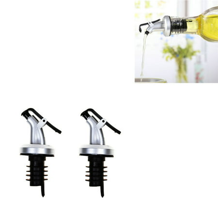 CARLTON GLOBAL Olive Oil Sprayer Liquor Dispenser Wine Pourers Flip Top Stopper Kitchen