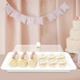 thumbnail image 4 of Acrylic Cake Stand Serving Tray with Lid Wedding Cake Stand Display Tray Plate Storage, 4 of 12