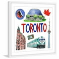 thumbnail image 3 of "Cool Toronto" Framed Painting Print, 3 of 5