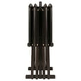 thumbnail image 4 of Winsome Anila 5-Pc Set Fan Shape Snack Table Coffee Finish, 4 of 9