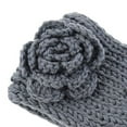thumbnail image 6 of Cheers.US Knit Headbands Winter Ear Warmer Elastic Turban Head Wrap Crochet Hair Band for Women Girls Comfortable Casual Button Design Keep Warm Hair Accessories, 6 of 7