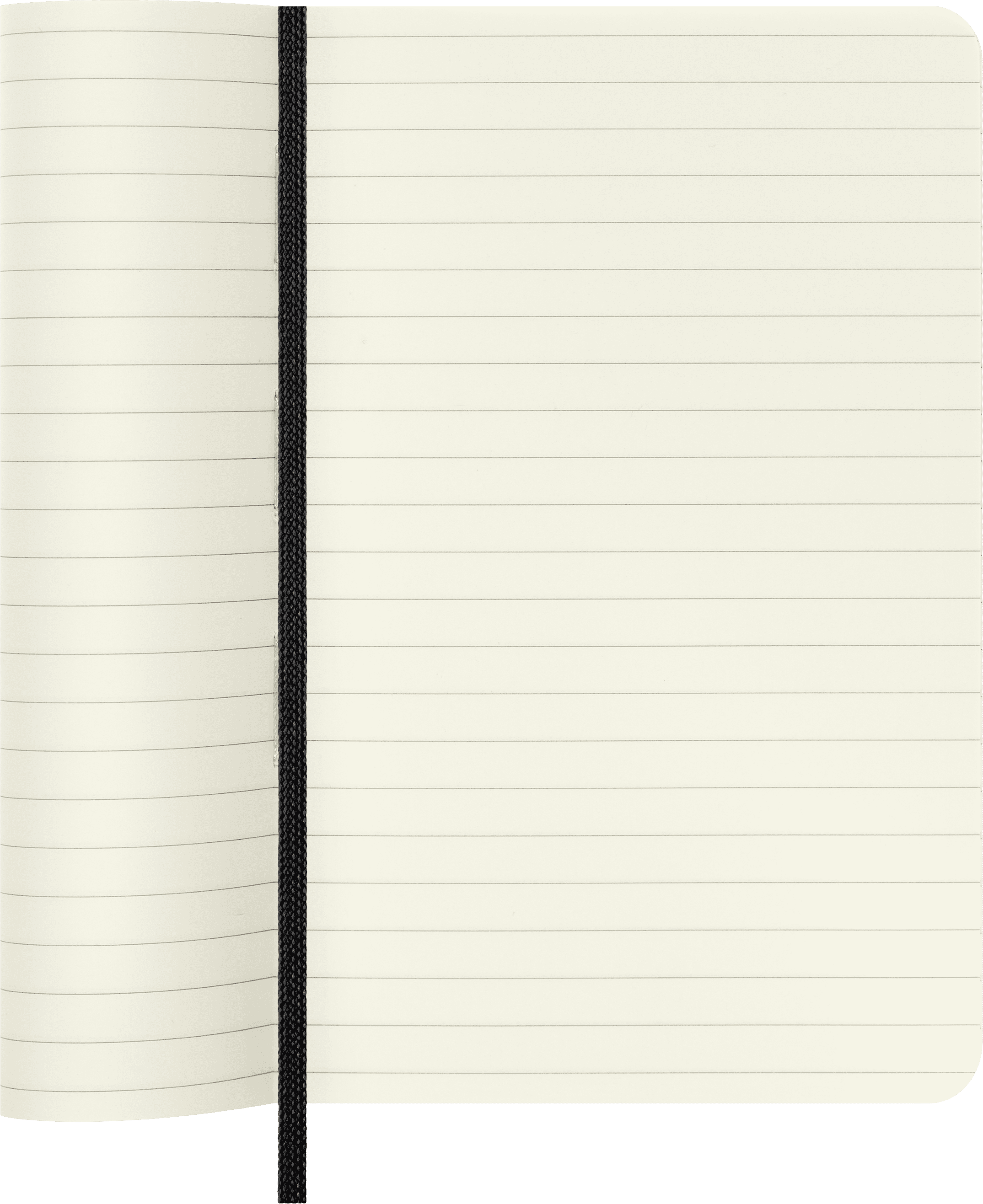 Moleskine Classic Notebook, Soft Cover, Pocket (3.5" x 5.5"), Ruled, Black