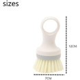 thumbnail image 3 of 1PC Easy Vegetable Brush Round Head Design Soft Bristles Easy-to-Use Product Brush Vegetable Scrub Brush P, 3 of 5