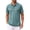 Green, variant on Collared Shirt for Men Summer Short Sleeve Casual Top Lightweight Vacation Resort Polo Style Wear for Beach Travel Golf Weekend and Daily Outfits