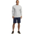 thumbnail image 4 of Men's Cotton Lightweight Terry Shorts with Pockets, Sweat Shorts, Navy S, 1 Pack, 4 of 4
