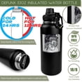 thumbnail image 2 of Botella DEFUNX 0.95L Aislada de Acero con Funda Negra, 2 of 2