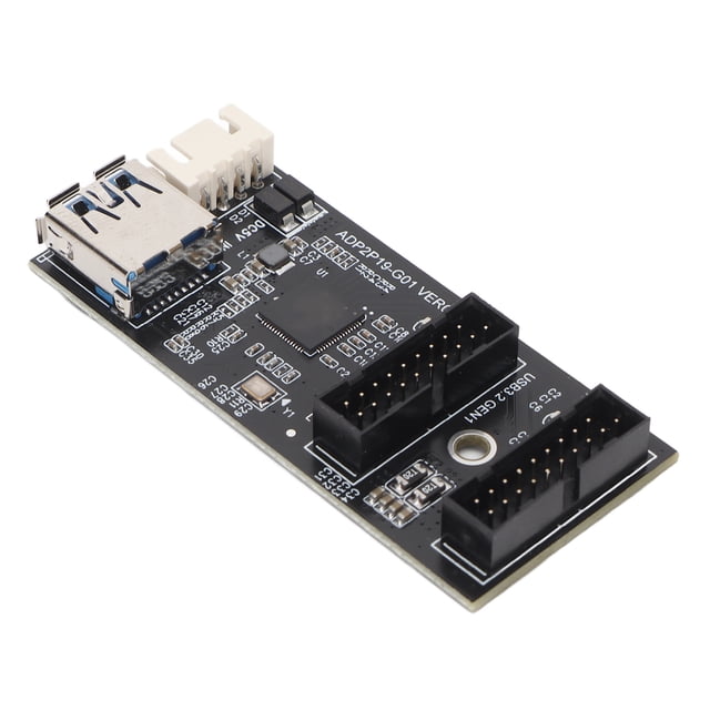Tarjeta Adaptadora USB3.2 GEN1, Cable De Alimentación De 5,9 Pulgadas Tarjeta USB3.2 GEN1 19PIN Para Escritorio ANGGREK USB3.2 GEN1 Motherboard Card