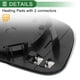 thumbnail image 5 of Reemplazo de cristal de espejo lateral izquierdo Unique Bargains para AUDI A3 2000-2003 No. 8D0857535E Azul Asférico Calentado, 5 of 6