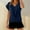 A1_Blue, variant on Cap Sleeve Front Twist Knot V Neck T Shirts Draped Blouses Casual Loose Fit Tees Comfy Casual Basic Tees Elegant Pullover Tee Shirt Lightweight Flowy Casual Summer Short Sleeve Shirt Yellow S