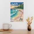 thumbnail image 3 of Travel Wall Decor Seychelles Beaches Inspirational Motivational Poster for Home Office Classroom Yoga Meditation Dorm Use Print Poster, 3 of 8