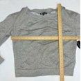 thumbnail image 3 of $60 Inc International Concepts Petite Off-The-Shoulder Sweatshirt Gray Size PS, 3 of 4