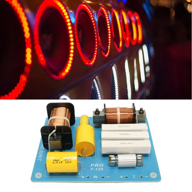 800W Speaker Crossover, 2 Way Speaker System Audio Crossover, Car Audio Passive Crossover For Speaker, Outdoor Speakers, Stage Speakers, Conference Speaker