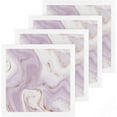 thumbnail image 2 of GZHJMY 2 PCS Purple Rose Gold Marble Towels Cotton Washcloths Set,Quick Drying & Absorbent Soft Bathroom Hand Towel Lightweight & Portable Fingertip Towel, 2 of 7
