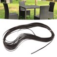 thumbnail image 4 of Wicker Repair Kit Synthetic Rattan Material Wicker Repair Supplies Wicker Repair Kit Plastic Patio Chair Table Sofa Synthetic Rattan Material For Furniture Double Sided Dark Brown, 4 of 8