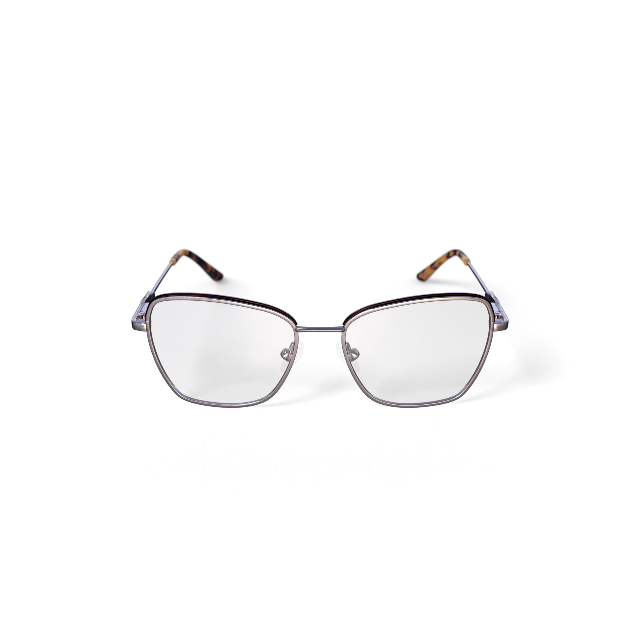 Walmart Women's Sheila Cat Eye Prescription Eyeglasses with Case, Gold