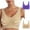 Purple+Beige, variant on XFLWAM 2PC Bras for Women Comfort Seamless Yoga Breathable Bralettes No Underwire Full Coverage Workout Push up Everyday Bras