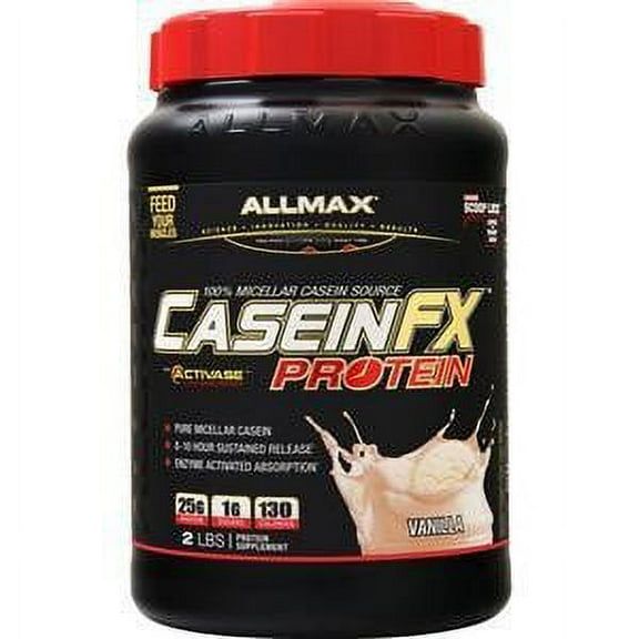 ALLMAX Nutrition CaseinFX Vanilla -- 2 lbs