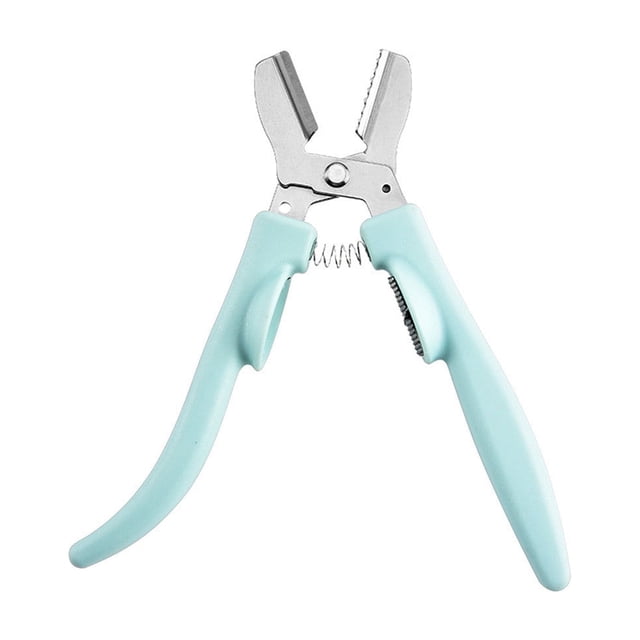 Btomtd Two In One Chestnuts Opener Stainless Steel Chestnuts Clip Chestnuts Opener Chestnuts Crucifix Opening Peel To Peeler, Light Blue