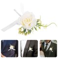 thumbnail image 1 of GOOHOCHY Accesorio De Flor Simulada Para Novio De Y Con Clásico, 1 of 7