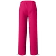 thumbnail image 4 of Boys Casual Wide Leg Sweatpants with Drawstring Elastic Waist Outdoor Long Trousers for Kids Daily Play, 4 of 5