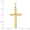 thumbnail image 2 of Auriga Fine Jewelry 10K Yellow Gold Cross Pendant for Women (L-50 mm, W-23 mm), 2 of 7