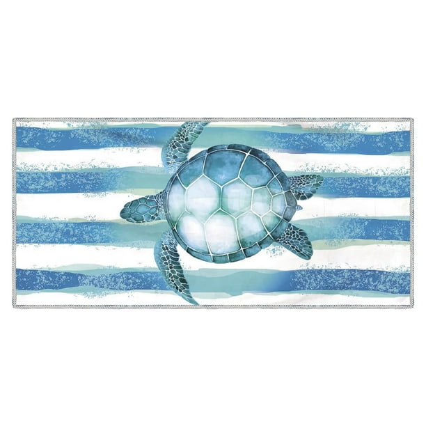 Toalla de playa de microfibra, súper colorida, resistente a la arena, multiusos, para viajes, piscina, 76 x 152 cm