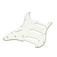 thumbnail image 4 of Left-Handed Stratocaster 3-Ply Guitar Pickguard - Decorative Plastic Shield with 11 Mounting Holes, Double-Layer Protection, Perfect for Modern Guitars, 4 of 6