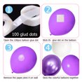 thumbnail image 6 of Beyondtrade 107pcs Metallic purple Gold Balloons Garland Arch Kit for Decoration Baby Shower Birthday Party Wedding backdrop, 6 of 7