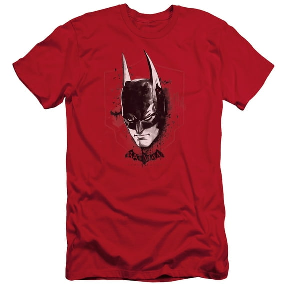 Batman Arkham Knight - Ak Head - Slim Fit Short Sleeve Shirt - XX-Large