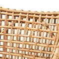 thumbnail image 5 of Baxton Studio Saoka Natural Brown Finished Wood and Rattan Armchair, 5 of 6