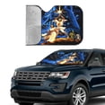 thumbnail image 4 of Star Man-dalorian War Car Sunshade Windshield Sun Shade Protection Foldable Front Windshield Sunshade, 4 of 9