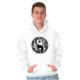 thumbnail image 5 of Koi Fish Ying Yang Balance Symbolic Hoodie Sweatshirt Women Men Brisco Brands X, 5 of 6