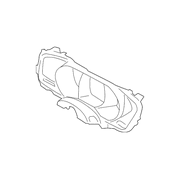 Genuine OE Kia Cluster Panel - 84830-2T000CA