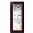 thumbnail image 2 of ArtToFrames 7" x 20" Matte mahogany Diploma Picture Frame, 7x20 inch Brown Wood Poster Frame (WOM-5108), 4 Pack, 2 of 6