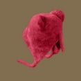 thumbnail image 4 of ZQUUVOU Womens Winter Warm Beanie Knit Fur Lining Ear Flaps Cozy Cap Hat Red, 4 of 4