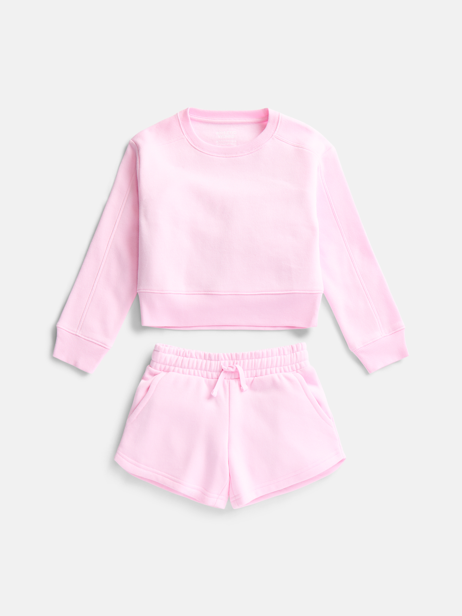 Athletic Works Girls' Active Fleece Set